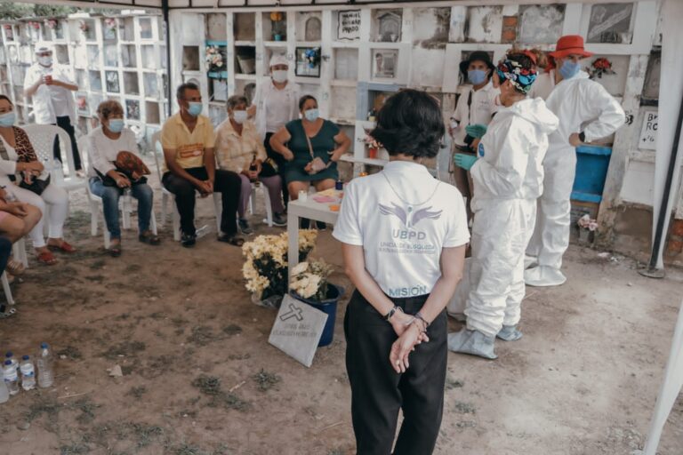 La Unidad de Búsqueda en desarrollo del Plan Regional de Búsqueda Centro de Cesar recuperó, en el Cementerio de Curumaní, 15 cuerpos no identificados que podrían corresponder a personas desaparecidas durante el conflicto armado