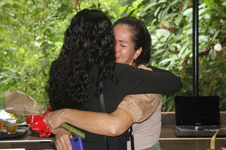 Un abrazo anhelado por más de 32 años de ausencia se hizo realidad en el Putumayo 