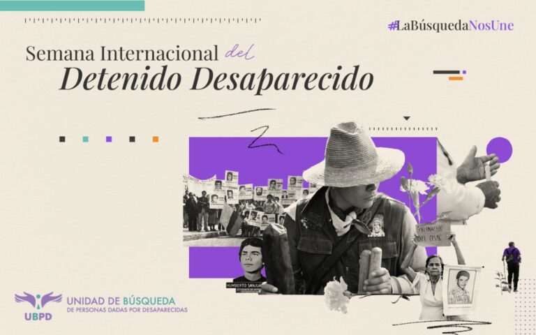 La Unidad de Búsqueda insta al país a unirse contra la desaparición