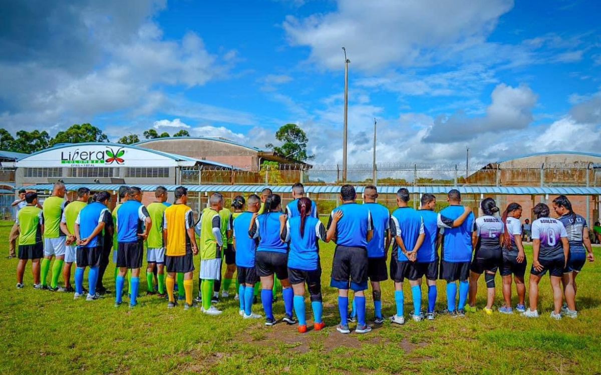 Partido de fútbol por la reconciliación en cárcel de Yopal,  una experiencia que suma en el camino de la búsqueda