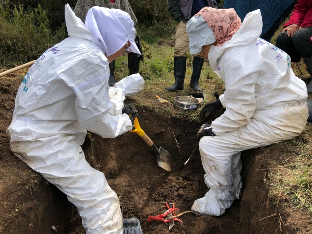 A más de 3.800 metros de altura fue recuperado el cuerpo de una persona desaparecida hace 28 años