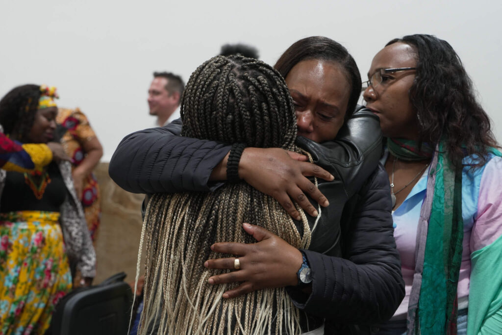 Mujeres afrocolombianas en espacio del Día Internacional de las Mujeres Afrolatinas, Afrocaribeñas y de la Diáspora