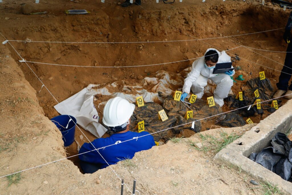 La UBPD y la JEP exhumaron 287 cuerpos en el cementerio Jardines del Ecce Homo de Valledupar