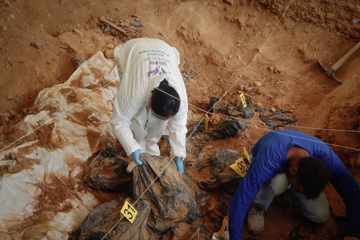 La UBPD y la JEP exhumaron 287 cuerpos en el cementerio Jardines del Ecce Homo de Valledupar