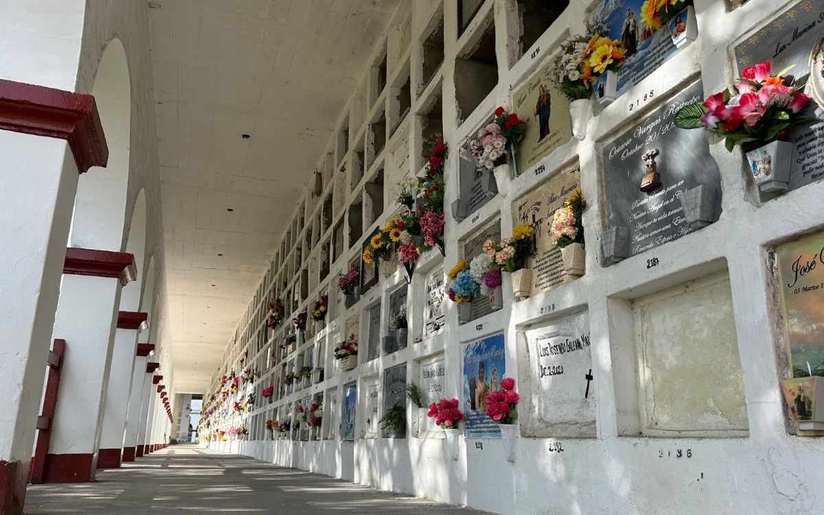 Bóvedas del cementerio de Rionegro, en Antioquia