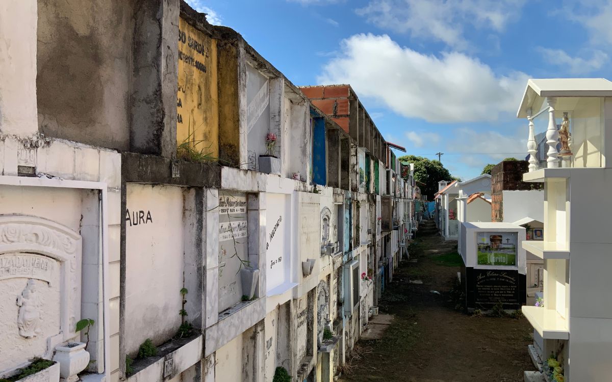 Panorámica del cementerio Central de Tame, en Arauca, donde la UBPD hace investigación humanitaria y extrajudicial