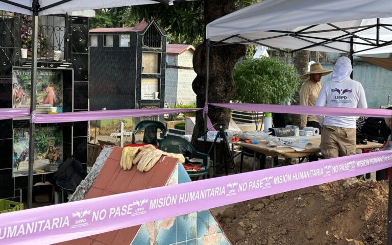 La UBPD inició la tercera intervención al Cementerio Central de Neiva