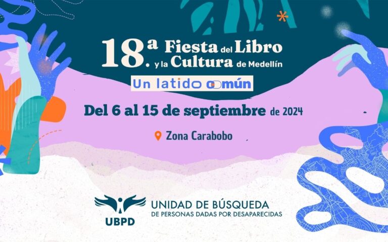 Por primera vez, la Unidad de Búsqueda presente Fiesta del Libro y la Cultura de Medellín