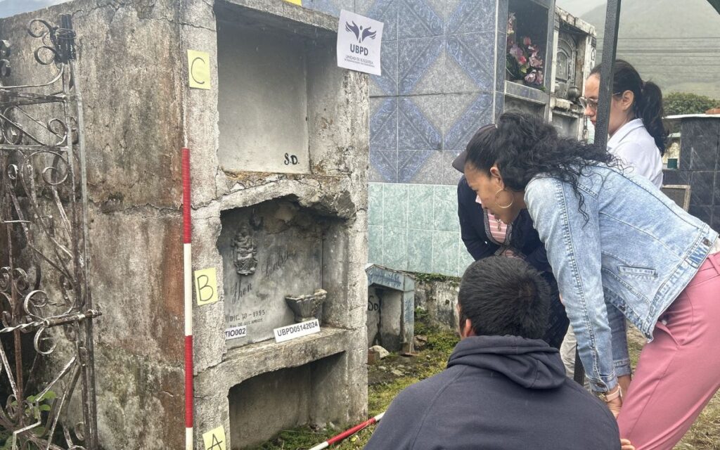 Unidad de Búsqueda recuperó cinco cuerpos no identificados del cementerio de Sácama, Casanare