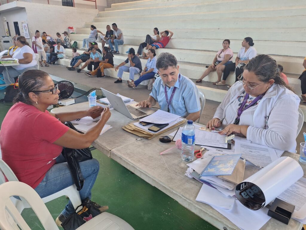 Jornada de toma de muestras de ADN y Pedagogía de la UBPD en Puerto Berrío, en Antioquia