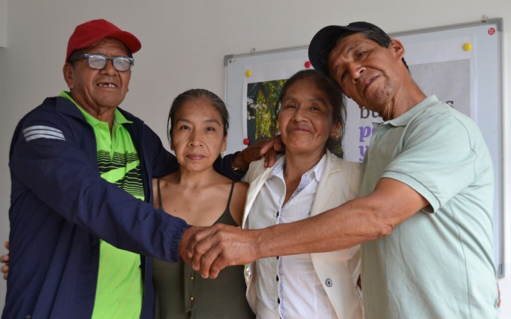 Carlos Alberto Pinta Inchima, en Nariño, se reencontró con su familia luego de varios años de desaparecidos en razón del conflicto armado