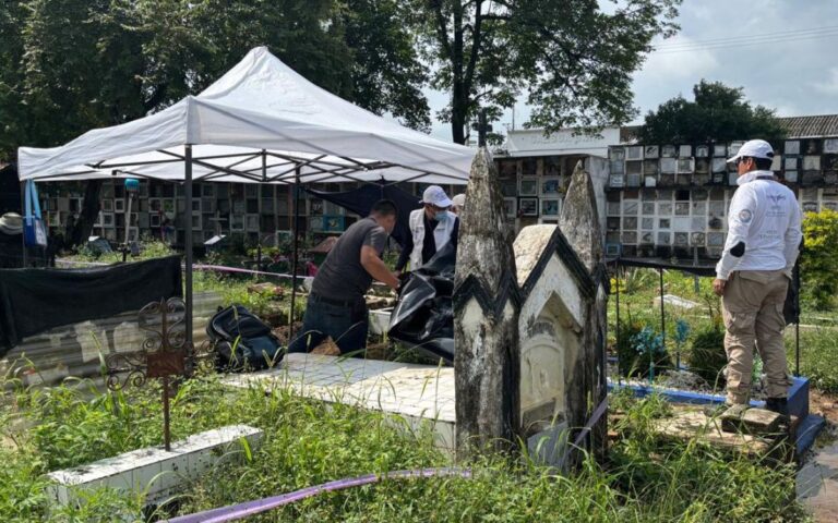 La Unidad de Búsqueda espera recuperar 26 cuerpos de personas desaparecidas en el Cementerio Central de Neiva