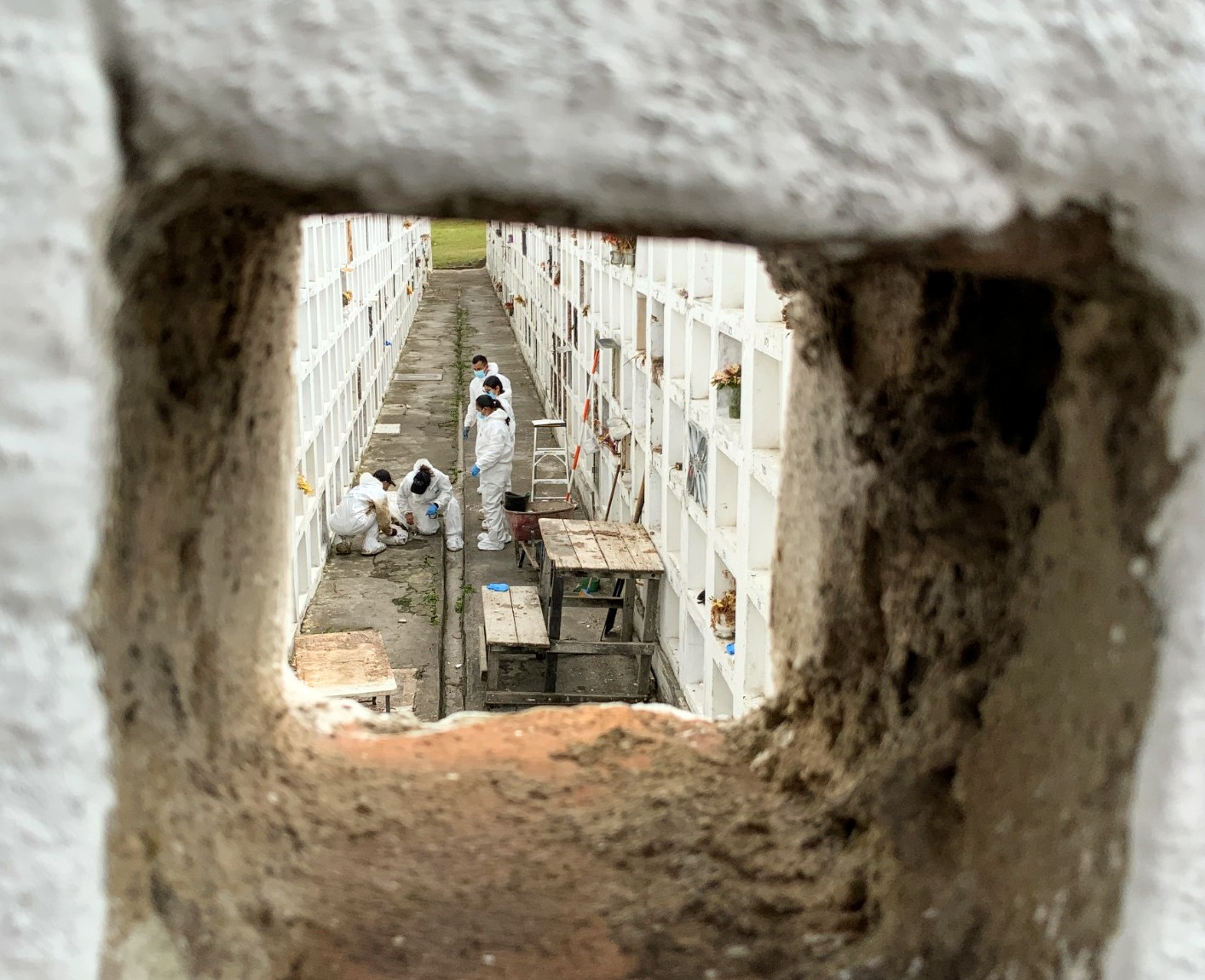 Cuatro cuerpos fueron recuperados en el Cementerio Central de Pasto