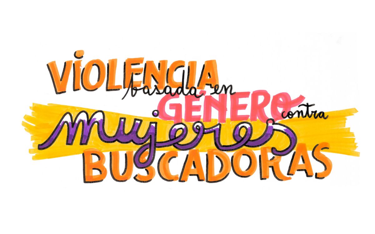Ilustración sobre el evento de violencia basada en género en la búsqueda