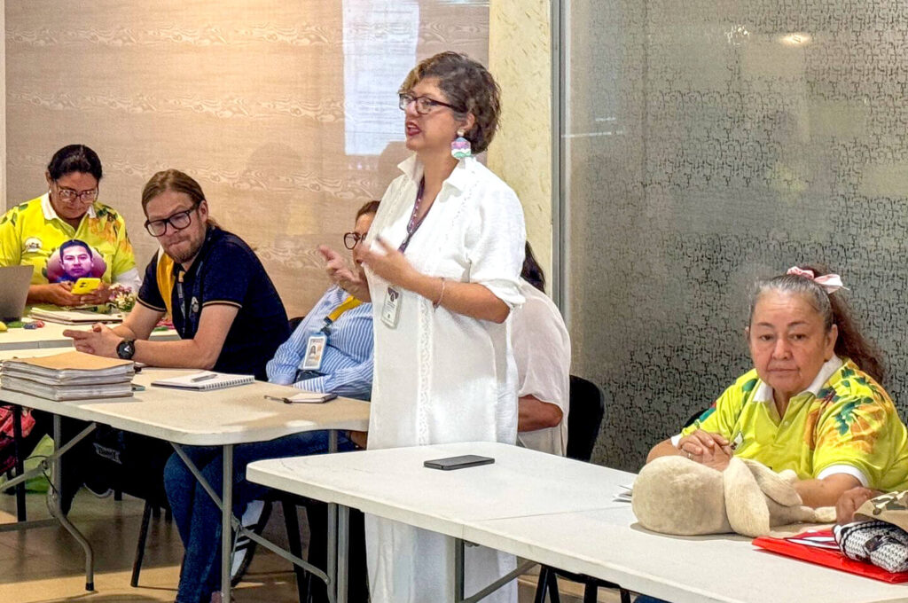 Adriana Pestana, coordinadora Regional Oriente de la Unidad de Búsqueda.