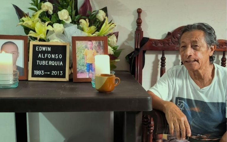 Después de once cumpleaños, Rosa recibió el cuerpo de su hijo desaparecido