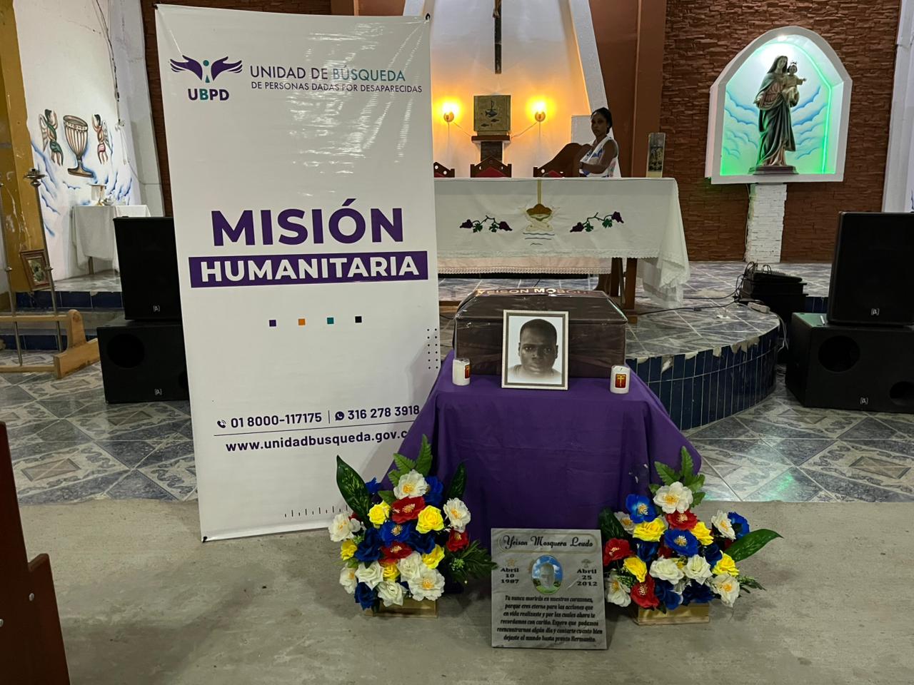 La familia de Yeison Mosquera recibió el cuerpo de su ser querido gracias a la Búsqueda invesa