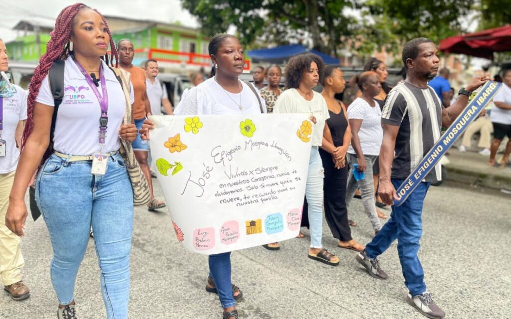 Una de las entregas dignas de Búsqueda Inversa se adelantó en el Chocó. José Efigenio regresó a su hogar gracias a la Búsqueda Inversa.