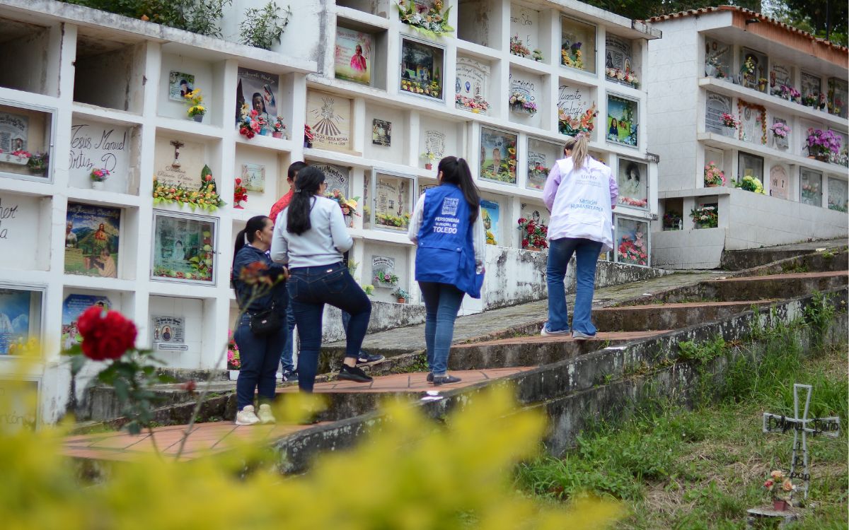 La Unidad de Búsqueda de Personas dadas por Desaparecidas (UBPD), con apoyo de autoridades municipales y representantes de la comunidad de Toledo, en Norte de Santander, recuperó cinco cuerpos que podrían corresponder a personas desaparecidas después de vincularse a grupos armados no estatales con presencia en la zona y que, posteriormente, fallecieron en acciones del conflicto armado desarrolladas en el 2000.