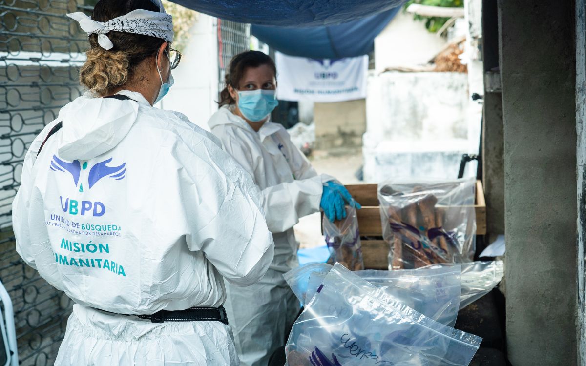 Se recuperan siete cuerpos en el cementerio San Rafael de Fundación, en el Magdalena