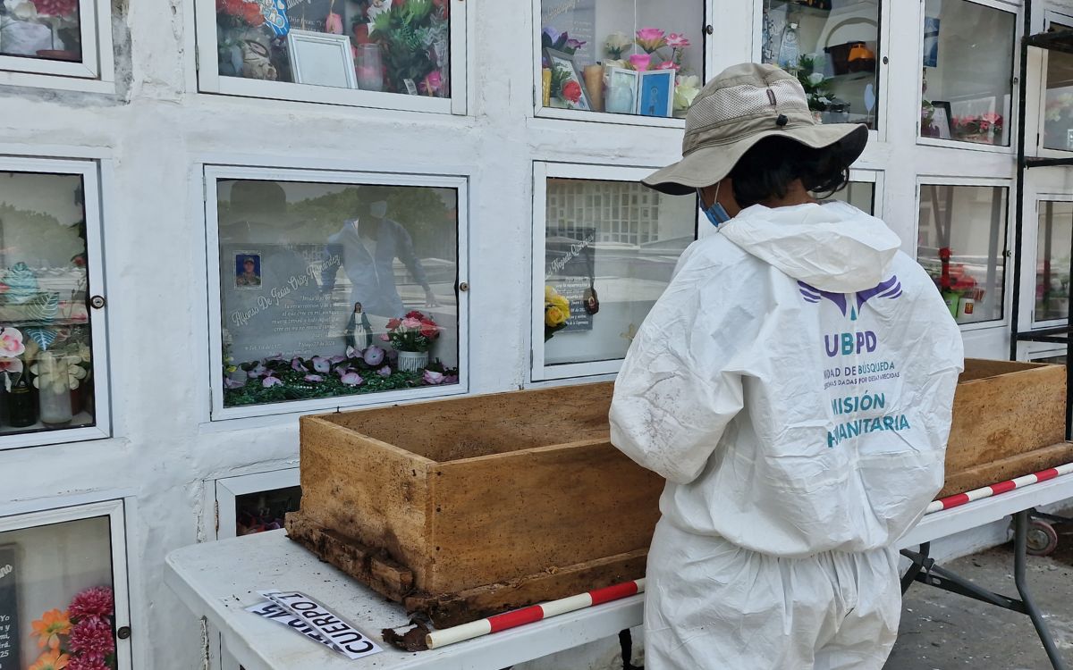 Unidad de Búsqueda recuperó 26 cuerpos en intervención del cementerio Jardines de la Esperanza, en Montería
