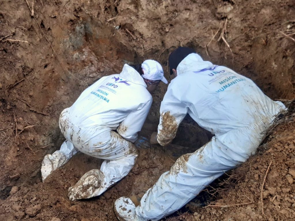 En frontera con Ecuador, la UBPD recuperó a dos personas desaparecidas hace 21 años