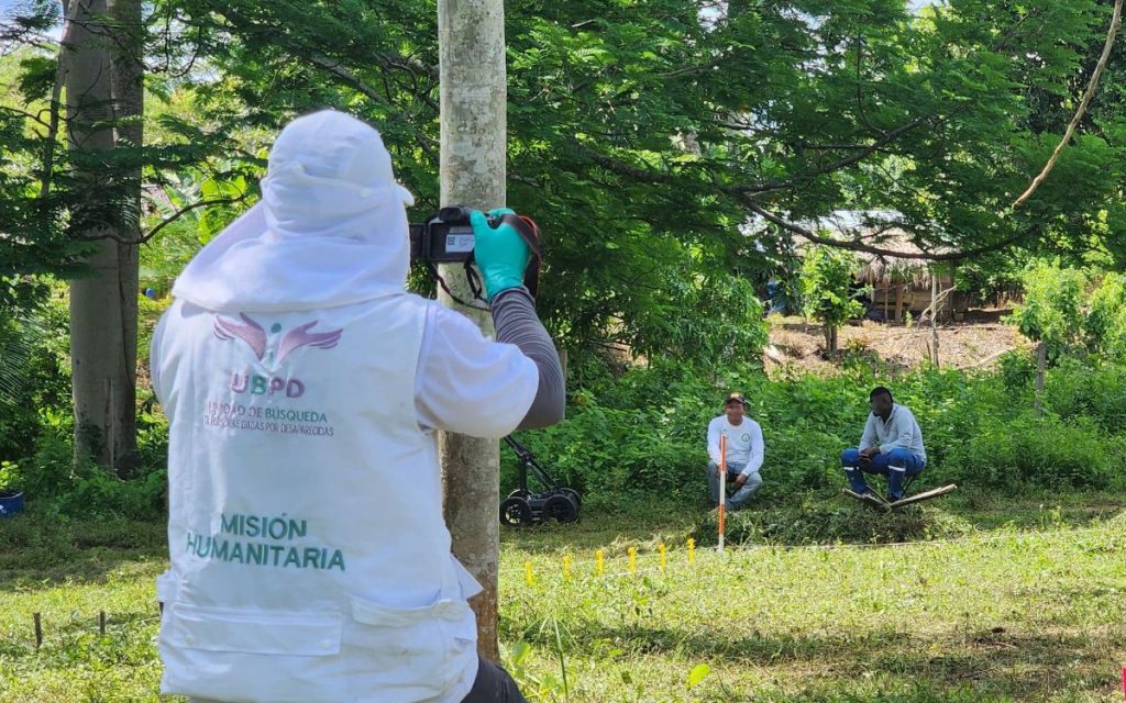 La Unidad de Búsqueda realiza la primera recuperación de un cuerpo en el norte de Urabá