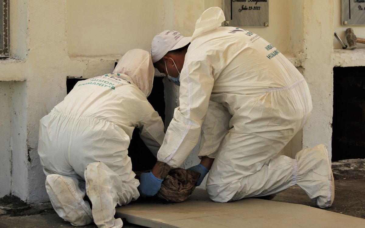 Dando continuidad a las acciones humanitarias y extrajudiciales en Antioquia por parte de la Unidad de Búsqueda de Personas dadas por Desaparecidas (UBPD) en los cementerios de Frontino, San Rafael y el de San Antonio de Pereira (en Rionegro), se logró la recuperación de diez cuerpos que corresponderían a personas desaparecidas en el contexto del conflicto armado.