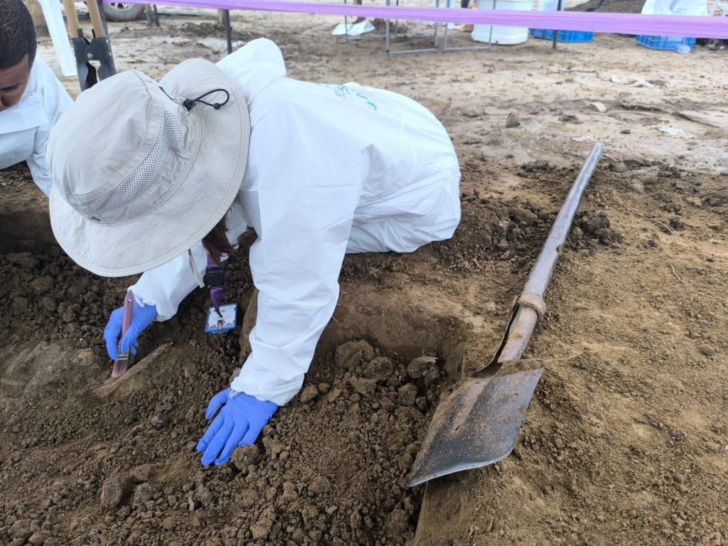 En medio de un paisaje tranquilo y cotidiano, durante una labor humanitaria que realizaba el equipo del Atlántico de la Unidad de Búsqueda de Personas dadas por Desaparecidas (UBPD), en el municipio de Remolino (Magdalena), se escuchó algo inusual y que podría cambiar la vida de una familia que espera a un ser querido desaparecido. "En un predio, desde hace unos días y por las lluvias, se han estado haciendo visibles unas estructuras óseas. En ese lugar, los paramilitares tuvieron una base", informó un habitante que se encontraba en el sitio.