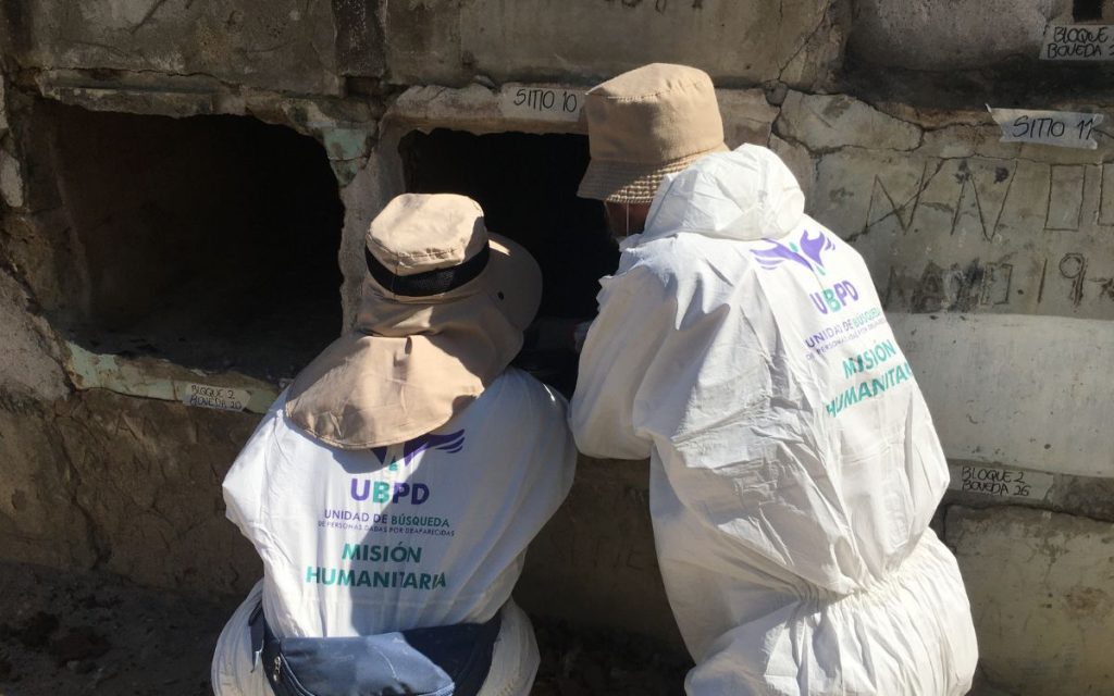 Durante seis días de intervención al cementerio Padre Nuestro, del municipio de Sincé, en Sucre, la Unidad de Búsqueda de Personas dadas por Desaparecidas (UBPD) logró la recuperación y el análisis forense de 18 cuerpos de personas dadas por desaparecidas en razón del conflicto armado.