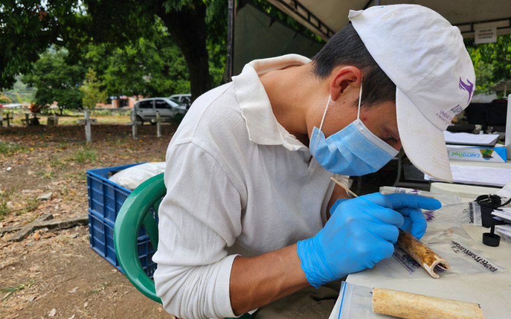 En el cementerio San Bonifacio de Ibagué, en el Tolima, el equipo forense de la Unidad de Búsqueda de Personas dadas por Desaparecidas (UBPD) ha recuperado, a la fecha, 28 cuerpos inhumados en este lugar y que están asociados a hechos relacionados al conflicto armado antes del 1 de diciembre de 2016. 