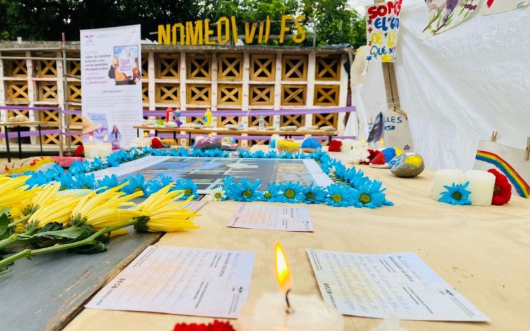 Monumento ‘No me olvides’, en el Cementerio Central de Neiva: un grito correspondido de las víctimas de desaparición