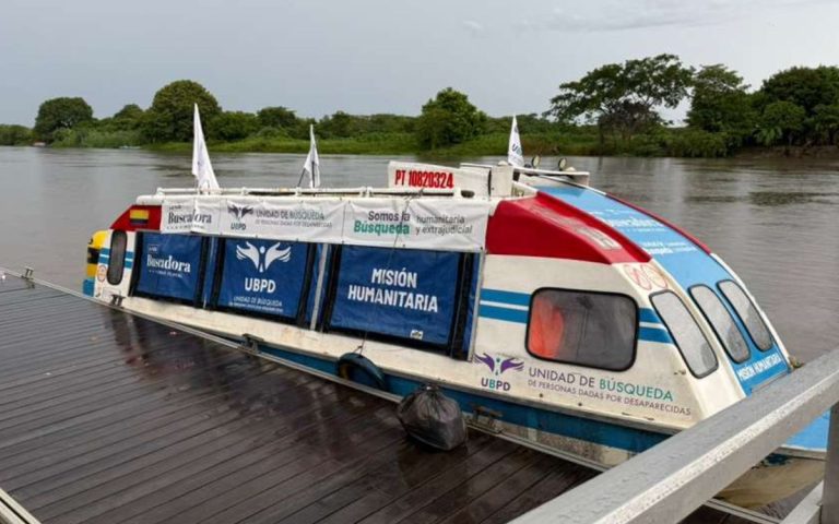 La Ruta Buscadora Fluvial cierra en Mompox, en Bolívar, su recorrido por el río Magdalena