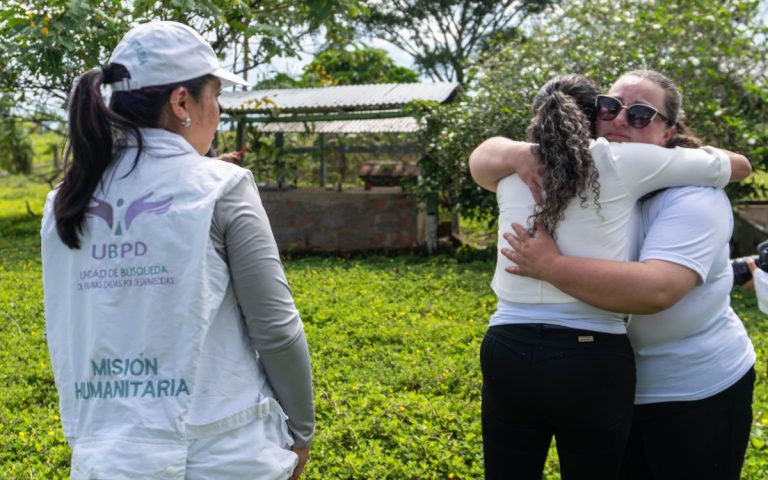 La Unidad de Búsqueda recuperó dos cuerpos de personas desaparecidas en área entre Caquetá y Meta
