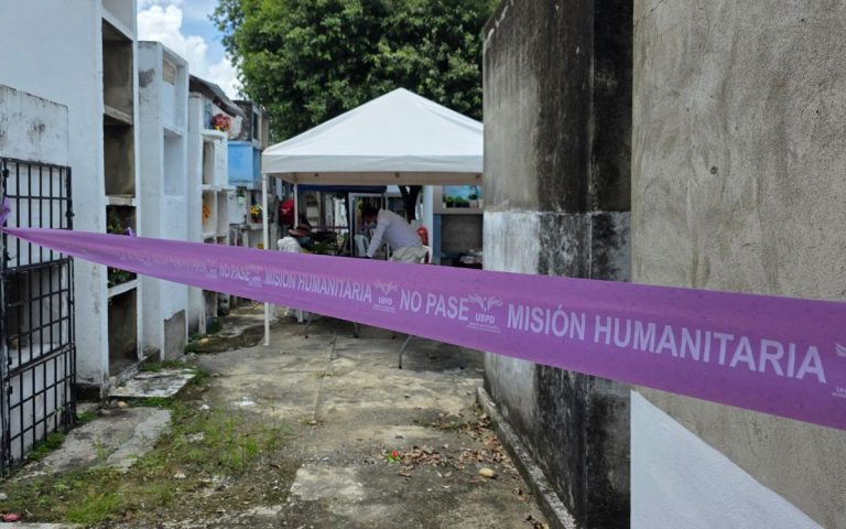 En compañía de familias buscadoras, la UBPD recuperó seis cuerpos en cementerio de Tierralta, en Córdoba