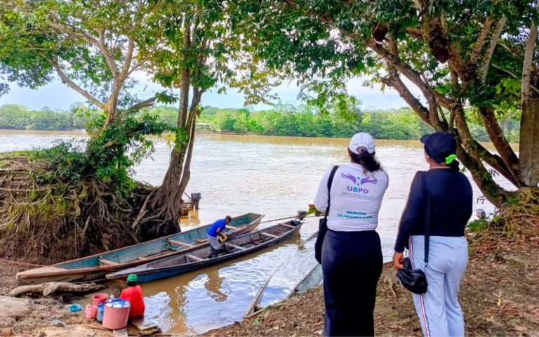 El río Putumayo volvió a ser un camino para la búsqueda de las personas desaparecidas en el sur del país