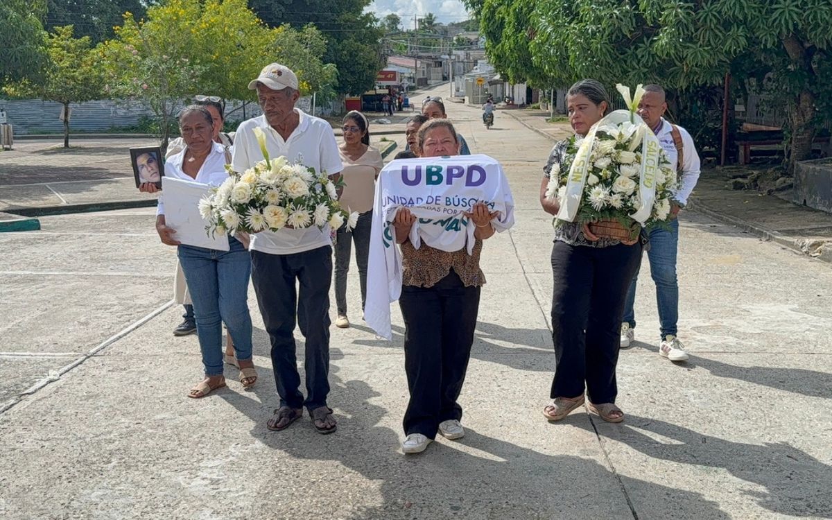Con el hallazgo de los cuerpos de sus seres queridos y la posterior entrega digna por parte de la Unidad de Búsqueda de Personas dadas por Desaparecidas, tres familias de Sincelejo, en Sucre, hallaron alivio al sufrimiento que causa la desaparición.