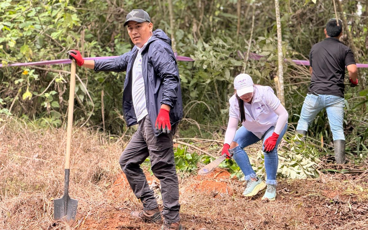 El equipo en Putumayo de la Unidad de Búsqueda de Personas dadas por Desaparecidas (UBPD) inició la primera fase de acciones humanitarias de prospección y recuperación en el Cementerio Municipal San Miguel de Ágreda de Mocoa, como parte del Plan Regional de Búsqueda del Medio Putumayo.