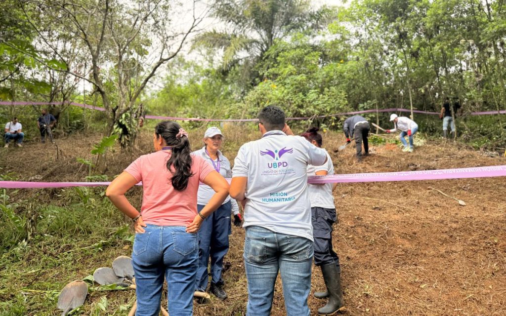 El equipo en Putumayo de la Unidad de Búsqueda de Personas dadas por Desaparecidas (UBPD) inició la primera fase de acciones humanitarias de prospección y recuperación en el Cementerio Municipal San Miguel de Ágreda de Mocoa, como parte del Plan Regional de Búsqueda del Medio Putumayo.