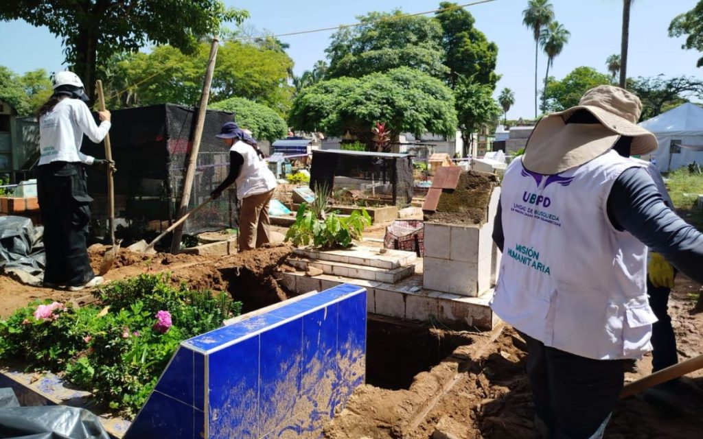 La Unidad de Búsqueda de Personas dadas por Desaparecidas (UBPD) culminó en el Cementerio Central de Neiva la octava fase de intervención, cumpliendo con el objetivo de descartar la hipótesis de la posible presencia de nuevos hallazgos de cuerpos de personas no identificadas en la zona donde se realizará la nueva construcción del Monumento 14, mejor conocido como 'Monumento No me olvides'.