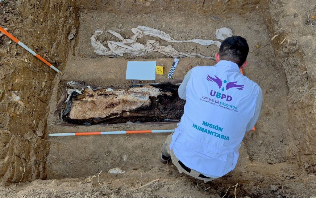 Luego de cuatro fases de investigación forense, en las que se abordaron seis sitios de interés para la UBPD dentro del Cementerio Municipal de Toledo, culmina la intervención.