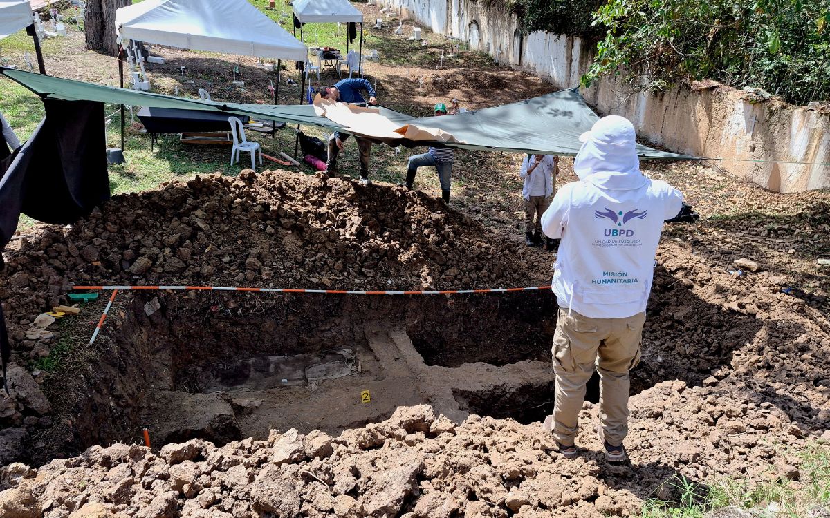 Luego de cuatro fases de investigación forense, en las que se abordaron seis sitios de interés para la UBPD dentro del Cementerio Municipal de Toledo, culmina la intervención.