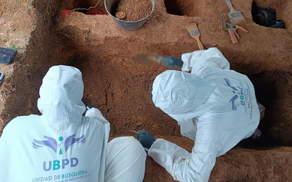 La Unidad de Búsqueda intervino más de 100 lugares con interés forense, entre cementerios y sitios a campo abierto, con fines de recuperación en el departamento.