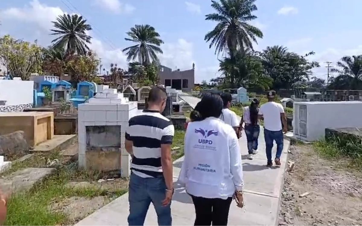 Esta es la primera entrega digna como resultado de la intervención al cementerio Jardines de Paz en Puerto Asís, donde se recuperaron 104 cuerpos para avanzar en su identificación.