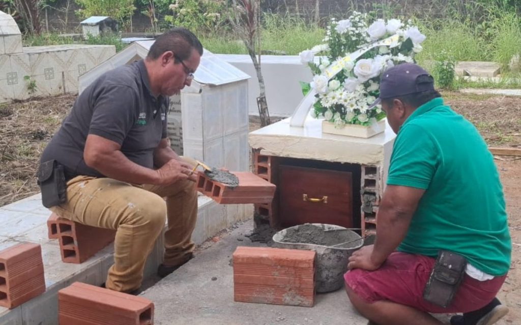 Esta es la primera entrega digna como resultado de la intervención al cementerio Jardines de Paz en Puerto Asís, donde se recuperaron 104 cuerpos para avanzar en su identificación.