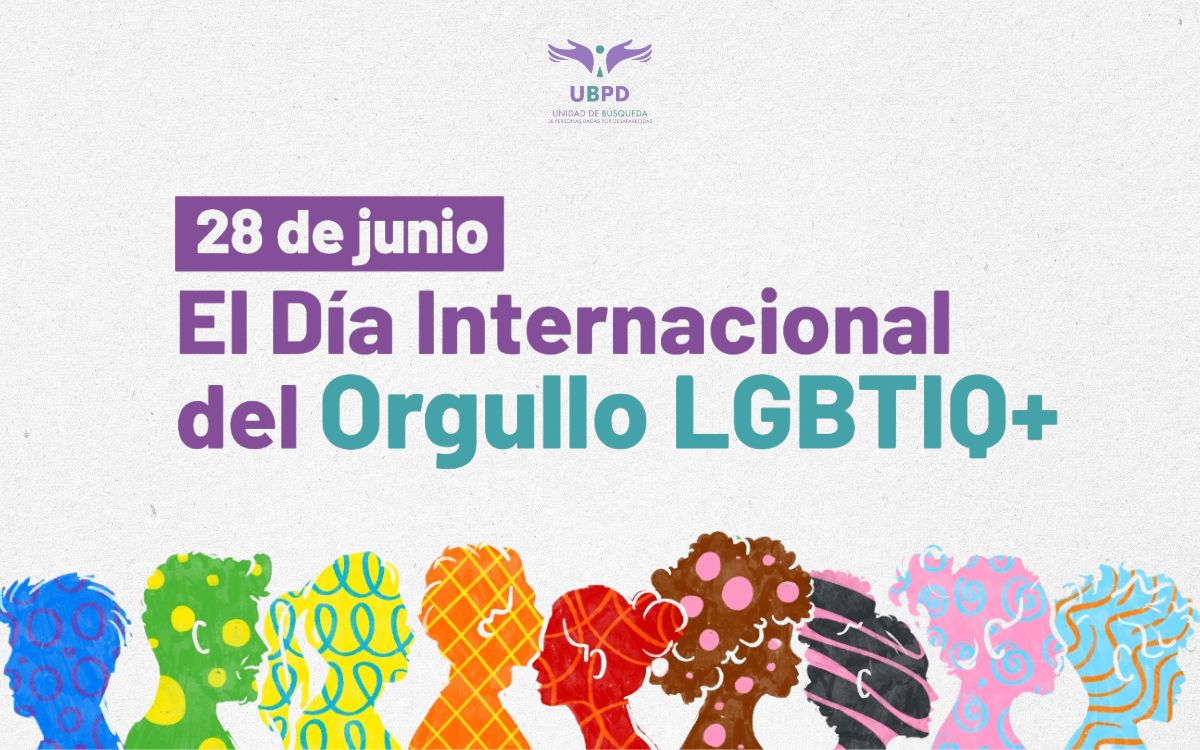 Imagen de la noticia Día del Orgullo LGBTIQ+: la UBPD lanza primer lineamiento biocultural para identificar personas trans desaparecidas en Colombia