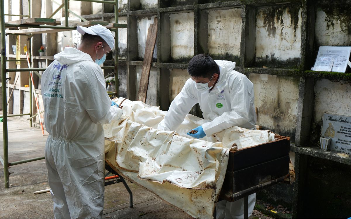 La UBPD recuperó y analizó 15 cuerpos en el Cementerio Municipal de San José del Guaviare