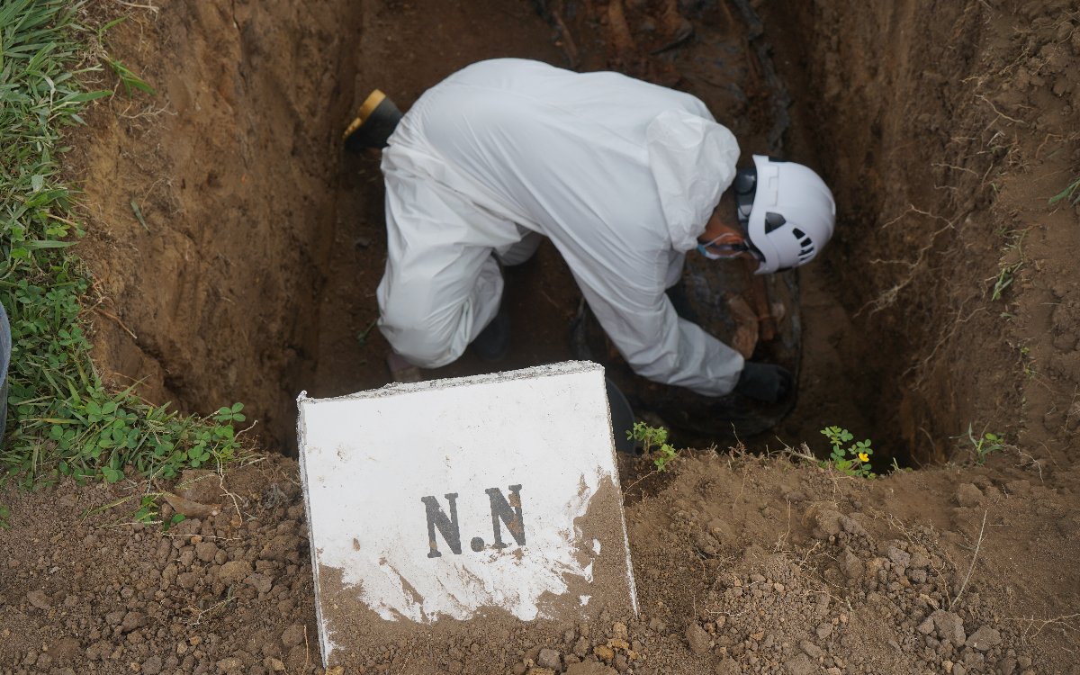 Imagen de la noticia La Unidad de Búsqueda realiza una intervención humanitaria al Cementerio Central Católico de Popayán