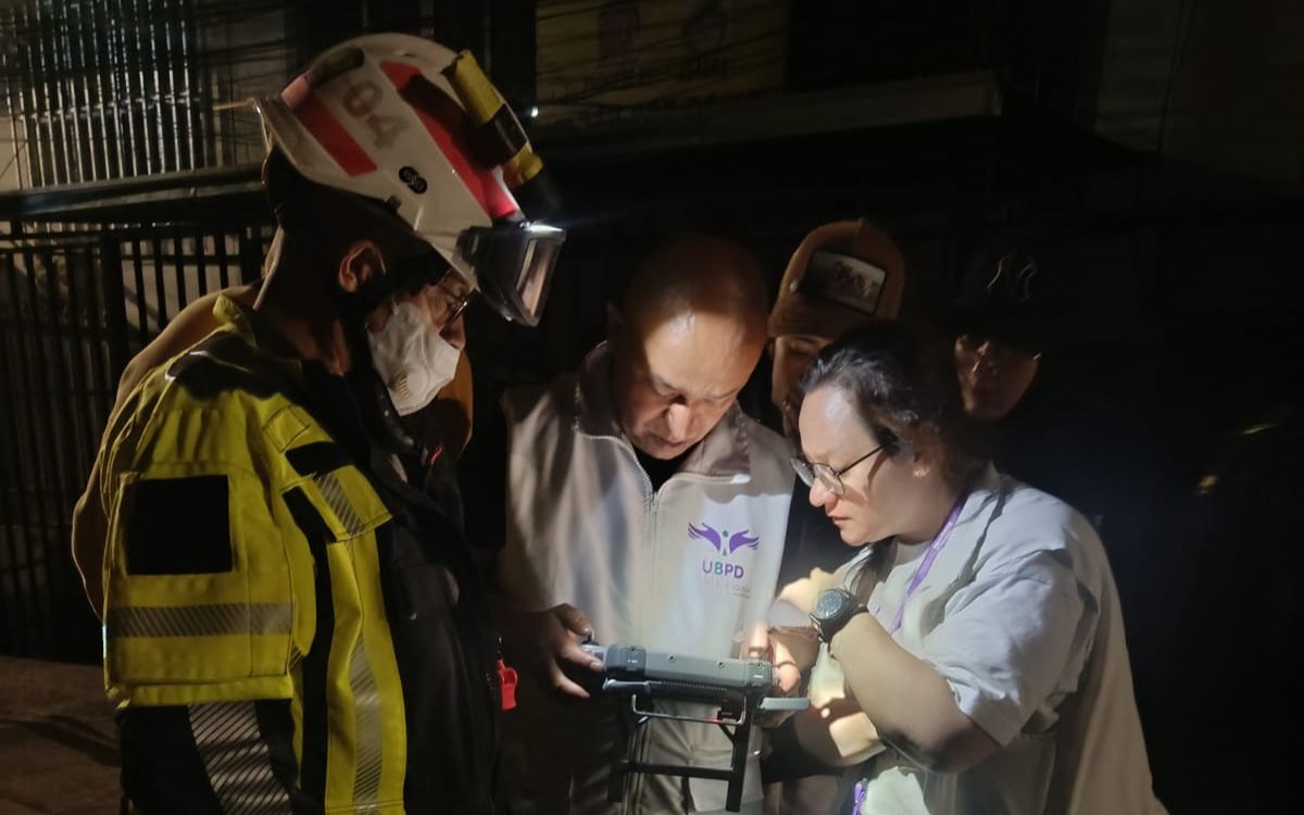 Imagen de la noticia Equipo técnico de la Unidad de Búsqueda se sumó a la emergencia por el sismo del 10 de agosto