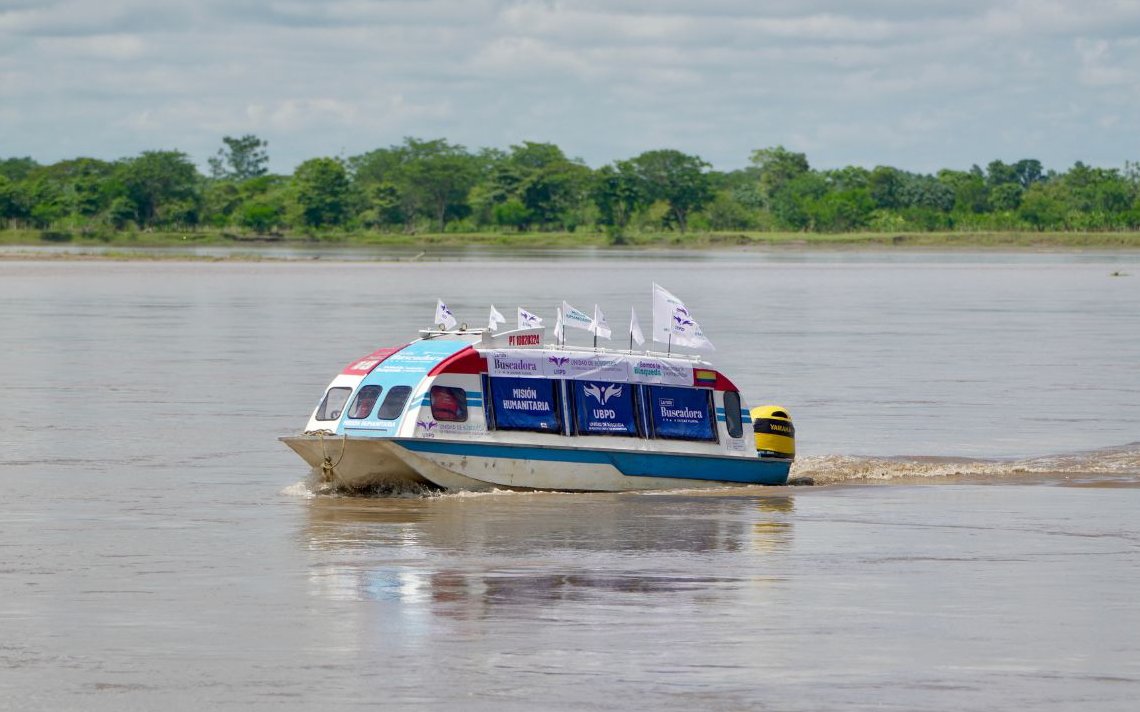 Imagen de la noticia Encontrar a más de 4.000 personas desaparecidas en ríos y ciénagas: inicia la segunda Ruta Buscadora Fluvial de la UBPD